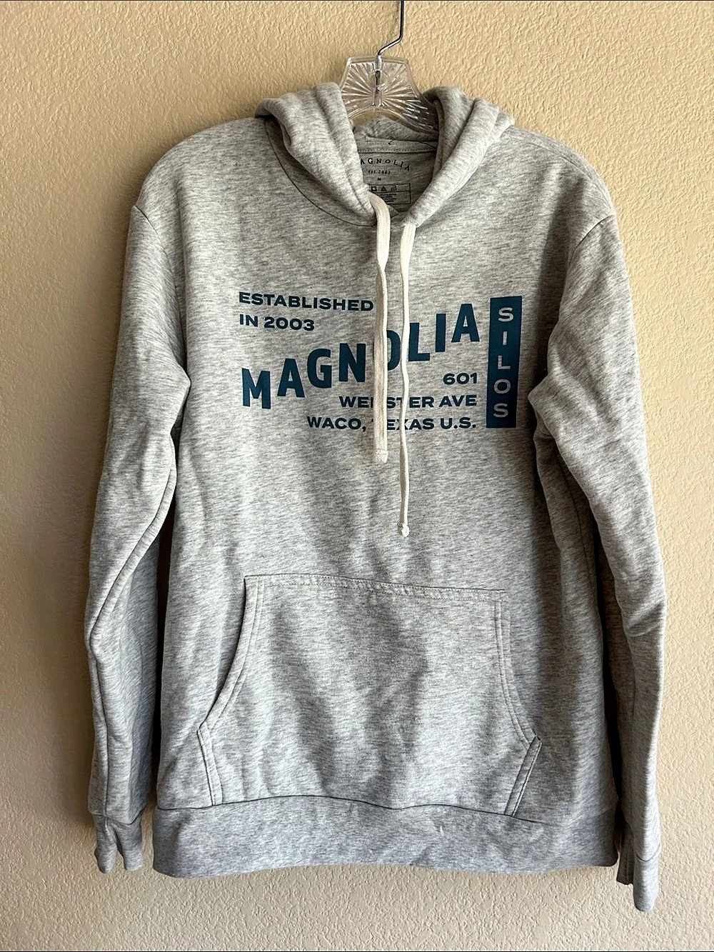 Magnolia Silos Logo Hoodie Gray Medium